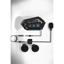 Astraltech Interkom Intercom Kask Kulaklık BT22 Bluetooth Motosiklet Kulaklık 5.0 Bluetooth