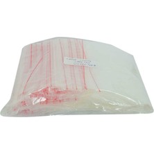 Kap Kaç Kilitli Naylon Torba Poşet 19X25 cm Şeffaf 100 Adet 1 Paket