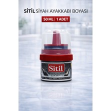 TeknoKapsül Sitil Classic Ayakkabı Boyası Siyah Parlatıcı Süngerli 1 Adet