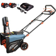 Senix Stx2-M-Eu Akülü Kar Küreme Makinesi 2X4.0AH 46CM