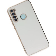 Renas Store Newface Xiaomi Redmi Note 8 Kılıf Volet Silikon - Beyaz