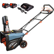 Senix Stx2-M1-Eu Akülü Kar Küreme Makinesi 2X4.0AH 53CM