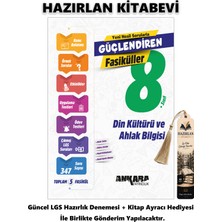 Ankara Yayıncılık Güçlendiren Din Kültürü ve Ahlak Bilgisi Fasikülü 8. Sınıf Lgs Hazırlık