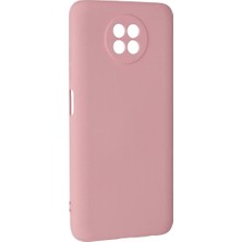 Renas Store Newface Xiaomi Redmi Note 9 5g Kılıf Nano Içi Kadife Silikon - Pembe