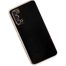Renas Store Newface Samsung Galaxy S20 Kılıf Volet Silikon - Siyah