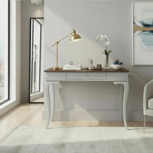 Roys Ahşap 80 cm Masif Rustik Gri Ceviz Dresuar