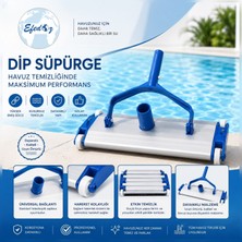 Efedoz Yüzme Havuzları Için Dip Süpürge 1'' 1/2 Bağlantılı 33 cm