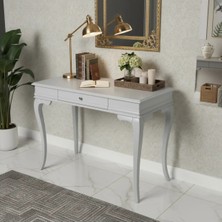 Roys Ahşap 110 cm Masif Rustik Gri Dresuar