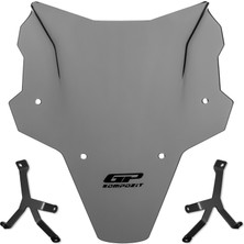 GP Kompozit Honda CB750 Hornet 2025-2026 Uyumlu Ön Cam Gri - 35 cm
