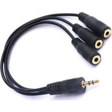 Renas Store 3,5mm Stereo Erkek- 3lü Stereo Dişi- 38CM