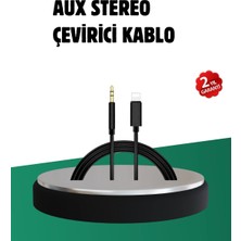 Renas Store Iphone Uyumlu Lightning – 3.5mm Aux Adaptör Kablo Stereo Ses Aktarım