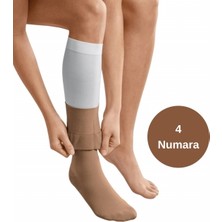 Bezos Mediven Ulcer Kit Dizaltı Varis Çorabı - Ccl1 - Burnu Kapalı - Bej - 4 Numara - Kısa (Petite)