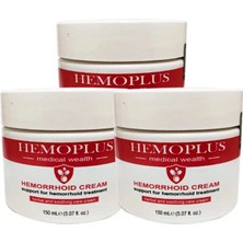 Kap Kaç Süper Hemoplus Büyük Boy Bakım Kremi 3 Adet 150 ml