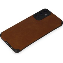 Kap Kaç Galaxy A05S Kılıf Loop Deri Silikon - Kahverengi