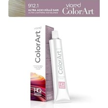 Bg Store Profesyonel Tüp Saç Boyası 60 ml 912.1 Ultra Açıcı Küllü Sarı