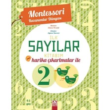 Renas Store Montessori Kazanımlar Dünyası - Ilk Sayılar Kitabım (4-6 Yaş)