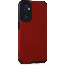 Renas Store Samsung Galaxy M34 5g Kılıf Loop Deri Silikon - Kırmızı
