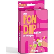 Bg Store Fondip Mini Kız Kıza, Içki Oyunu, 55 Kartlı, Arkadaş Geceleri Için Eğlenceli Kart Oyunu Kutu Oyunu