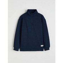 Lc Waikiki Yeni Sezon Dik Yaka Erkek Çocuk Kalın Sweatshirt