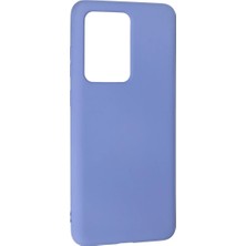 Renas Store Newface Samsung Galaxy S20 Ultra Kılıf Nano Içi Kadife Silikon - Lila