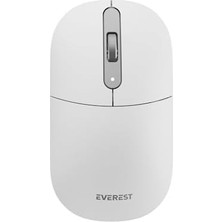 Bg Store SMW-384 USB Beyaz 2.4ghz Kablosuz Mouse