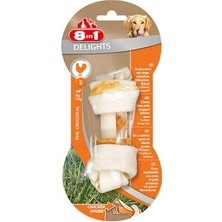Bezos Delights Bones Düğümlü Tavuklu Ağız Bakım Kemik Köpek Ödülü Small 35 gr