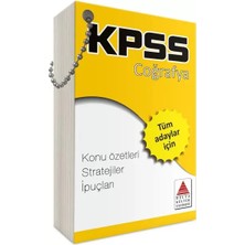 Uravas Store Delta Kültür Kpss Coğrafya Strateji Kartları