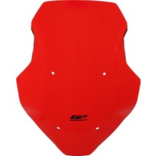 GP Kompozit Honda X-ADV 2021-2026 Uyumlu Ön Cam Kırmızı - 55 cm