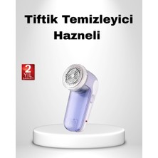 Renas Store USB Şarjlı Tiftik Temizleyici – Kolay Temizlenen Hazne ve Bıçak Taşınabilir