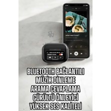 Astraltech Kablosuz Bluetooth Kulaklık Ekranlı Uzun Şarj Süreli Anc Destekli