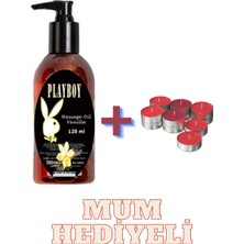 TeknoKapsül Endoles Playboy Strawberry Massage Oil Çilek Aromalı Vücut Masaj Yağ 120 ml