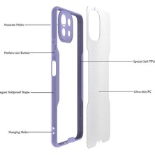 Renas Store Newface Xiaomi Mi 11 Lite Kılıf Platin Silikon - Mavi