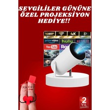 Renas Store Sevgiliye Özel Hediye Ayaklı Sinema Projektörü Projeksiyon