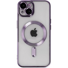Magicool Iphone 14 Kılıf Kross Magneticsafe Kapak - Mor