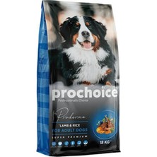 TeknoKapsül Proderma Kuzulu ve Pirinçli Yetişkin Köpek Maması 18 kg