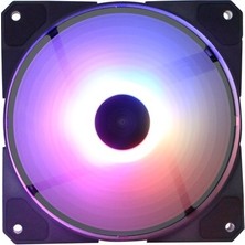 MarkEntegra 120MM Rgb LED Kasa Fanı, Yüksek Hava Akışı Sağlar