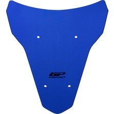 GP Kompozit Yamaha MT-07 Tracer 2020-2024 Uyumlu Ön Cam Mavi - 37 cm