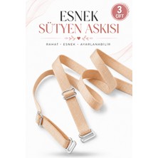 Alıç Sütyen Askısı Ayarlanabilir Metal Kancalı Esnek Rahat Kullanım – 1 Çift
