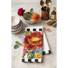 Aymira Home Dekoratif Mutfak Pamuklu Fırın Havlusu Özel Desenli 35X50 cm Yıkanabilir