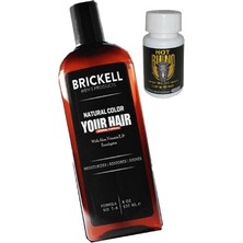 Kap Kaç Brickell Erkeklere Saçsakal Beyazlıkgiderici 237 ml Şampuan + Hotrhino PERFORMANS30 Lu