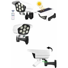 Astraltech Kamera Görünümlü LED Lamba Dönebilen Bahçe Aydınlatması Duvar Lambası