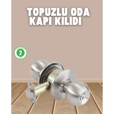 Renas Store Iç ve Dış Mekan Uyumlu Giriş Tipi Topuzlu Kilit