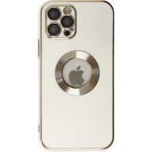 Kap Kaç iPhone 12 Pro Kılıf Store Silikon - Beyaz