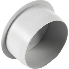 Kap Kaç Pvc Atık Su Borusu Muf Kayar Manşon Kör Tapa 125 mm 10 Adet