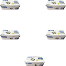 Lacco 816 32 Mm. Orta Boy Metal Çelik Siyah Kağıt Kıskacı Ataş Evrak Mandalı - 12 Adetlik 5 Paket