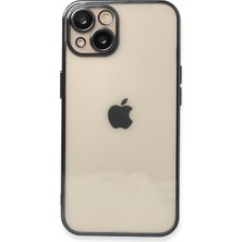 TeknoKapsül iPhone 13 Kılıf Razer Lensli Silikon - Siyah