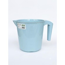 Poly Time Polytime Plastik Turkuaz Ölçekli Maşrapa - 1.5 Litre
