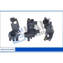 Kale Dpmix-Hb Komple Termostat-Plastik Gövdeli 87 C Seat Arosa-Cordoba-Ibiza-Inca-Skoda Felicia-Octia-Vw Caddy Golf-Lupo-Polo-Vento