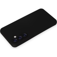 Kap Kaç Galaxy S24 Plus Kılıf Nano Içi Kadife Silikon - Siyah