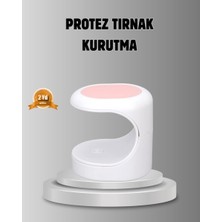 Renas Store Taşınabilir Mini Oje Kurutma Makinesi 16W Uv LED Hızlı Etkili Kurutucu